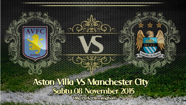 Prediksi Bola Aston Villa vs Manchester City 8 November 2015