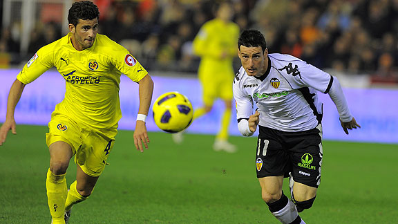 Prediksi Bola Villarreal vs Valencia 31 Desember 2015